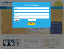 Tablet Screenshot of drrishmapai.com